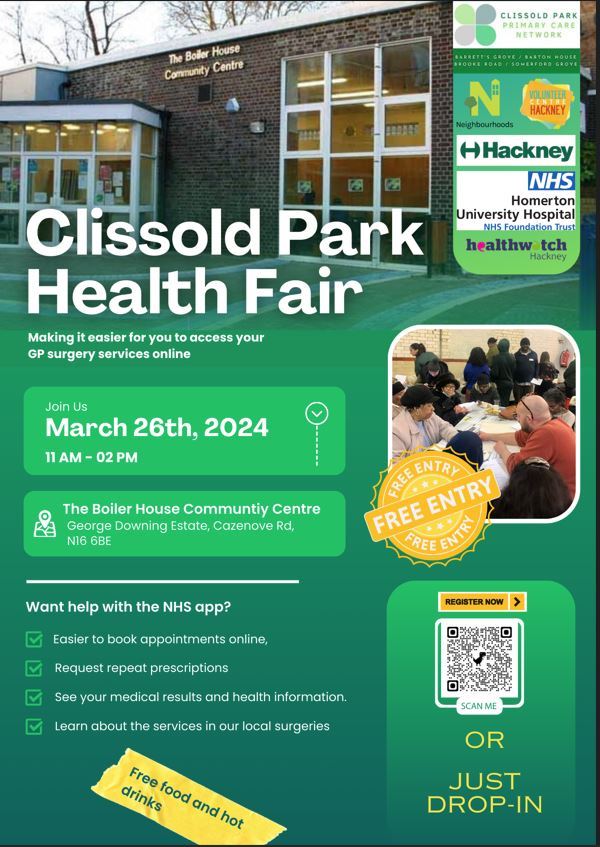 Clissold Park health Fair